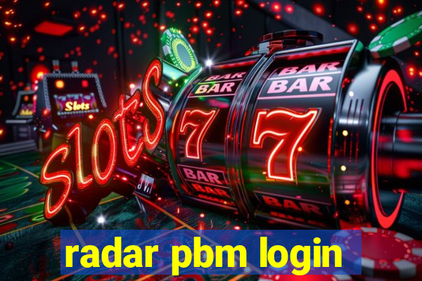 radar pbm login